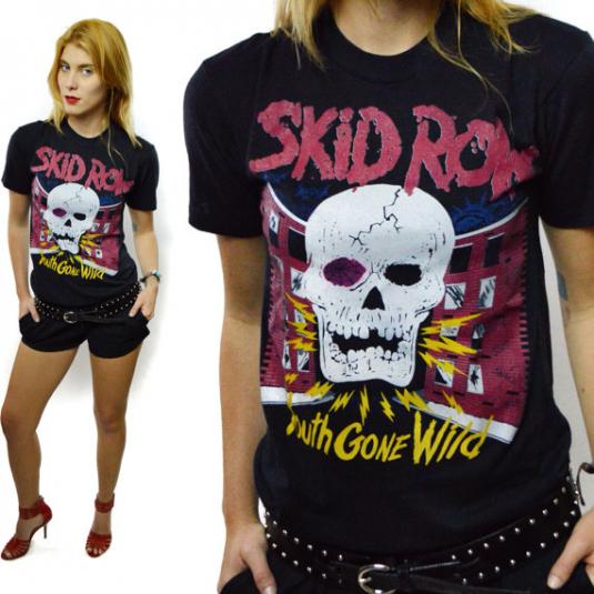 Vintage 80s Skid Row Youth Gone Wild T Shirt | Defunkd