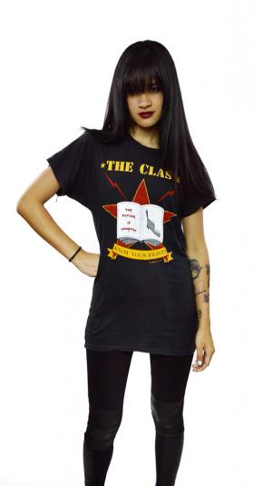 Vintage 80s The Clash Know Your Rights T Shirt Sz L