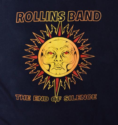 Vintage 90s Rollins Band The End of Silence T Shirt