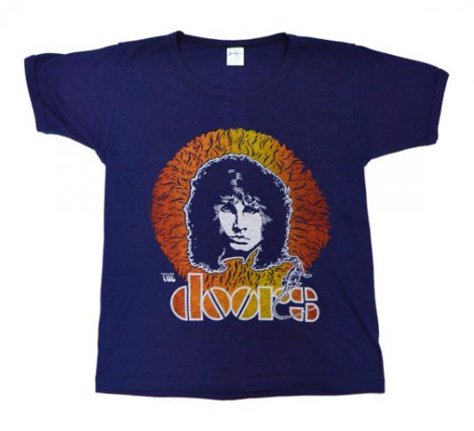 Vintage 70s The Doors Jim Morrison Rare 50/50 T Shirt Sz M