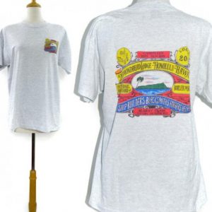 Vintage 90s Union Diamondhead Lodge Honolulu Hawaii T Shirt