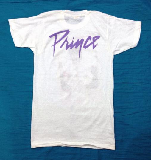 Vintage 80s PRINCE 1984 Purple Rain Sexy T Shirt Sz M
