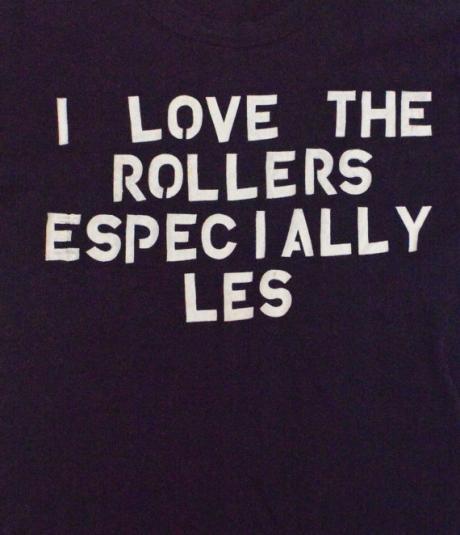 Vintage 70s Bay City Rollers Fan Made T Shirt Sz S
