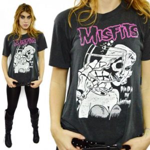 Vintage 80s MISFITS Die Die My Darling Punk T Shirt
