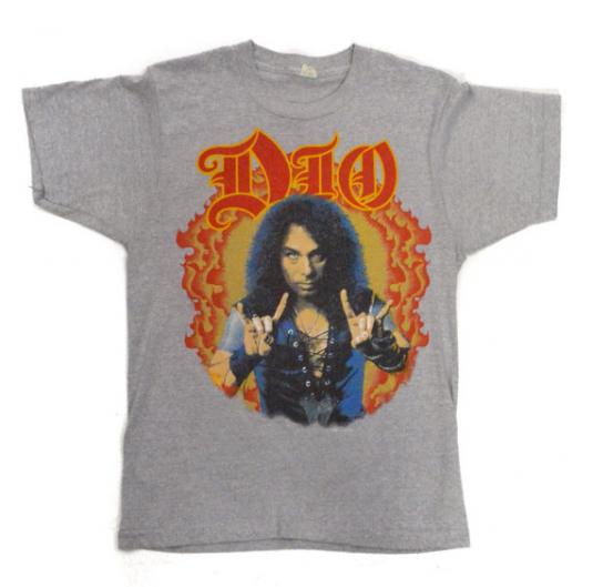 Vintage 80s Dio Sacred Heart Metal T Shirt Sz M