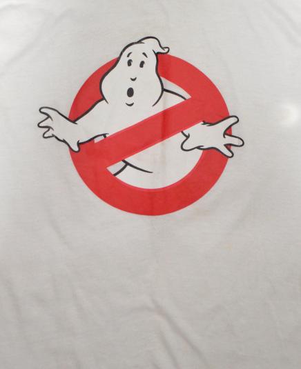 Vintage 80s Ghosbusters Promotional Sleeveless T Shirt Sz L