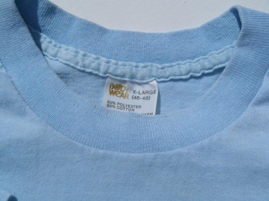 Vintage 1970s Light Blue T-Shirt M/XL Sears Body Wear | Defunkd