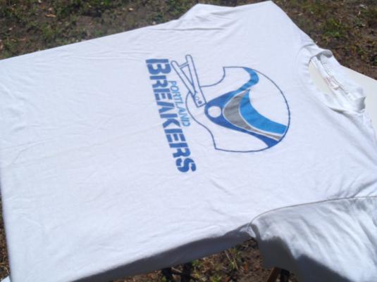 Vintage 1980s Portland Breakers USFL Football T-Shirt L/XL