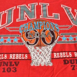1990 UNLV Basketball Championship Vintage T-Shirt