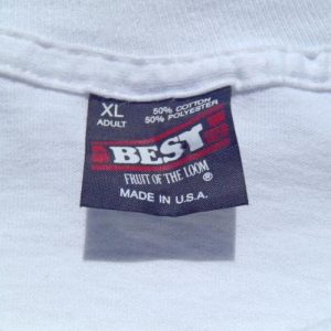Vintage 1994 White Superbowl Cowboys Bills XVIII T Shirt XL