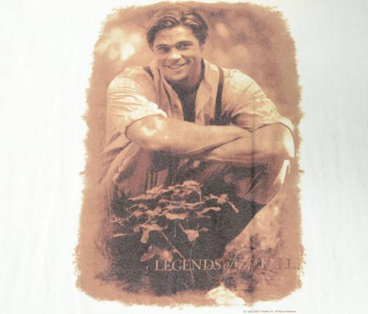 Vintage 1994 Legends of the Fall Movie Promo T ShirtL