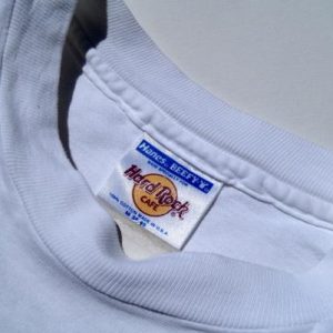 Vintage 1998 Beige Hard Rock Cafe San Diego Cotton T Shirt M