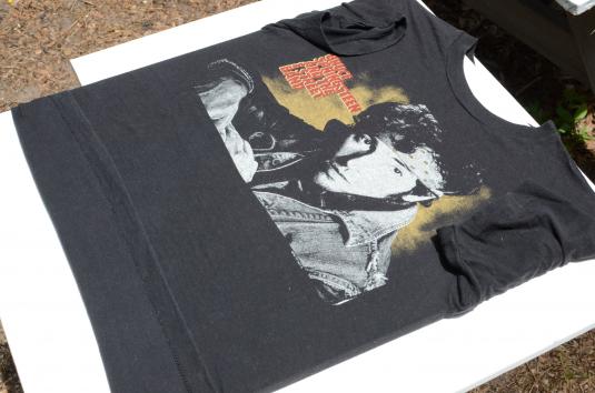 Vintage 1984 Bruce Springsteen Concert Tour Black T Shirt M