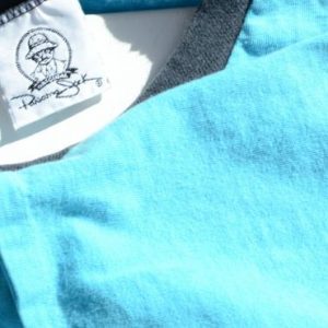 Vintage 1987 Panama Jack Blue Ringer T-Shirt XL