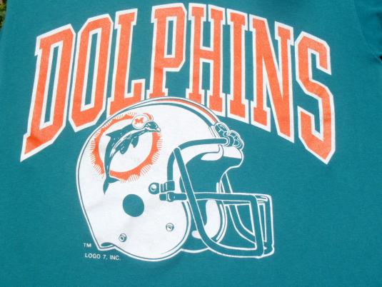 Vintage 1980s Miami Dolphins NFL 