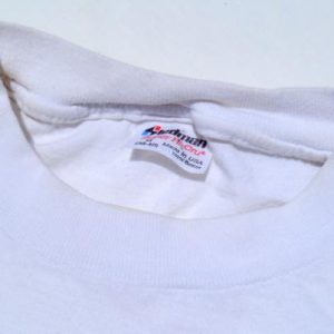 Vintage 1980s White Detroit Pistons NBA Champs T Shirt M