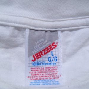 Vintage 1993 Heaven is a Hot '57 Chevy White T-Shirt L
