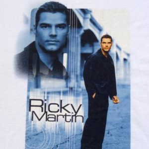 Vintage 1999 Ricky Martin La Vida Loca Tour Cotton T-Shirt