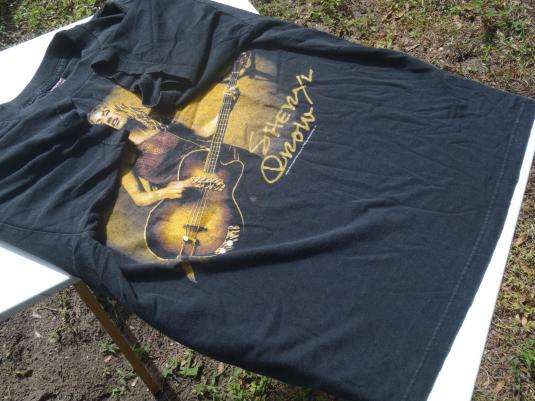 Vintage 1999 Sheryl Crow Globe Sessions Black Cotton T-Shirt