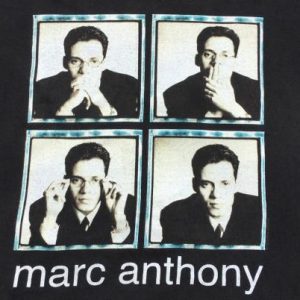 Vintage 1997 Marc Anthony Black T-Shirt XL by Wild Oats