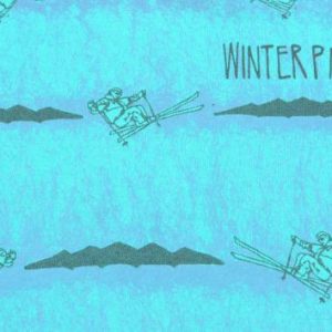 Vintage 1991 Winter Park Skiers Graphic Aqua T-Shirt XL