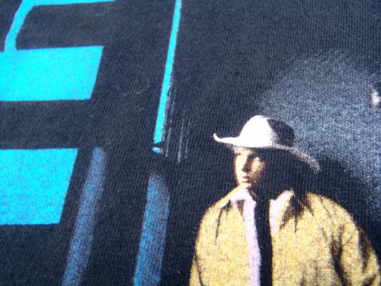 Vintage 1993 Black Garth Brooks Country Concert Tour T-Shirt