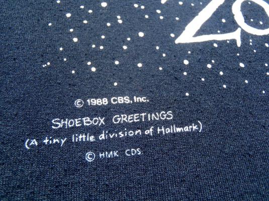 Vintage 1980s 30 Twilight Years Zone Hallmark Black T-Shirt L/XL
