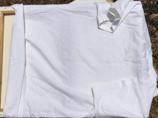 Vintage 1980s Boston Landmarks White Souvenir T-Shirt M
