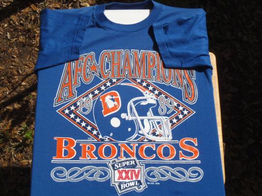 Vintage 1989 Denver Broncos T-Shirt M