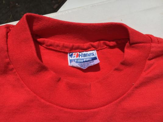 Vintage 1980s Jacobson’s Department Store Red T-Shirt S