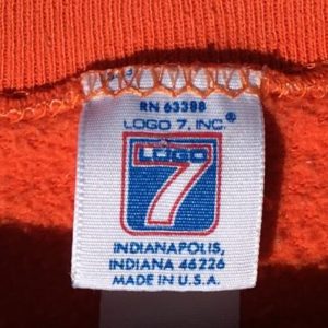 Vintage 1980s University of Tennessee Sweat Shirt Logo7 XL