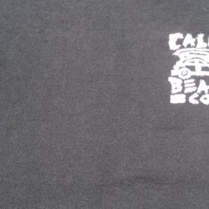 Vintage 1980s Black California Beach Company Cotton T-Shirt