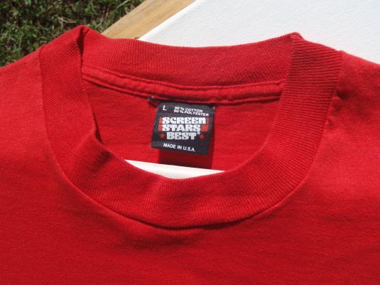 Vintage 1980s Twine Time Family Reunion Red T-Shirt L