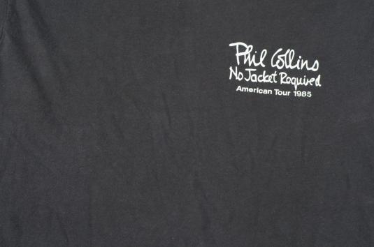 Vintage 1985 Phil Collins Concert Tour Sleeveless T Shirt XL