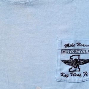 Vintage 1980s Harley Davison Horne's Florida Keys T Shirt L