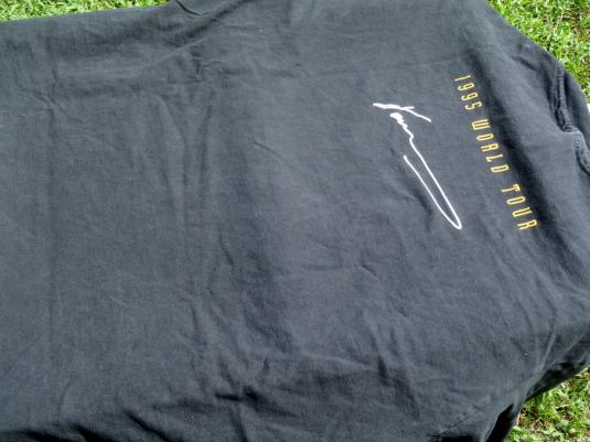 Vintage 1995 Yanni Live at the Acropolis Black T-Shirt XL