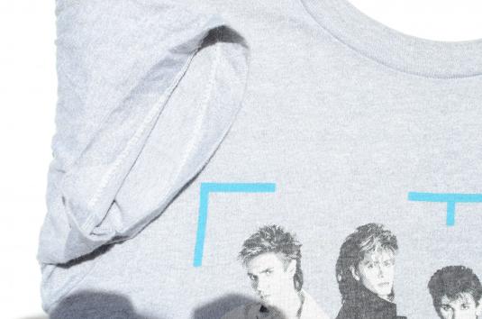 Vintage 1984 Duran Duran Wild Boys Concert Tour Gray T Shirt