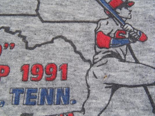 Vintage 1991 USSSA Softball T Shirt XL