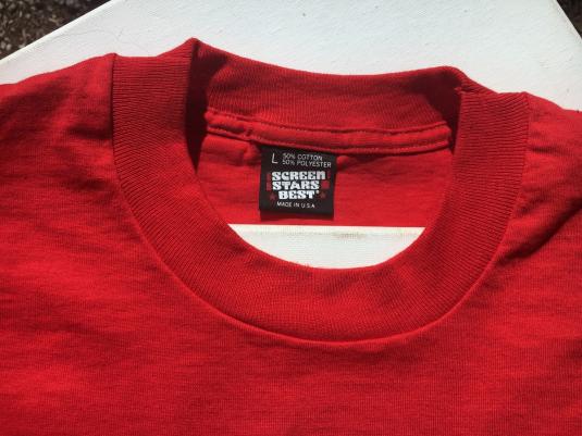 Vintage 1980s State Farm Life Insurance Red T-Shirt L
