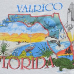 Vintage 1990s Valrico Florida Souvenir T-Shirt