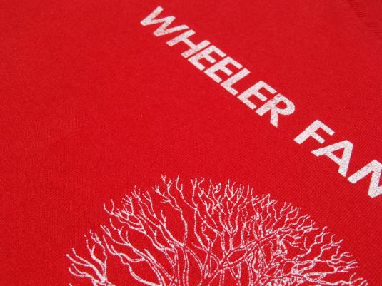 Vintage 1990s Red Wheeler Family Reunion July 1992 T-Shirt L