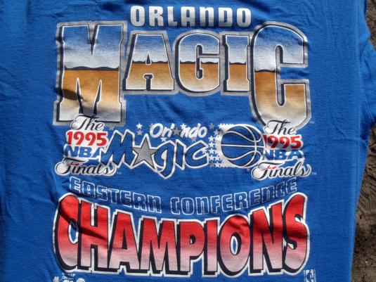 Vintage 1995 Orlando Magic NBA Finals Basketball T-Shirt XL