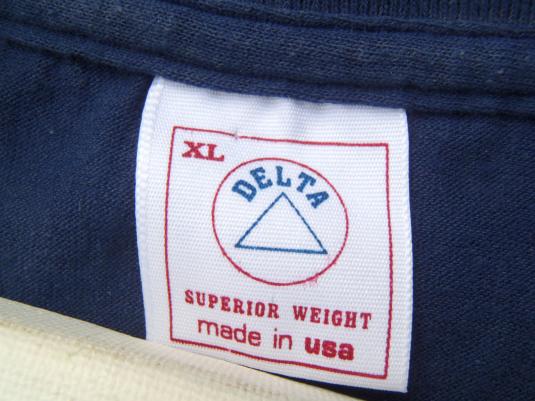 Vintage 1992 Superbowl XXVI Minneapolis Navy Blue T Shirt XL