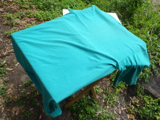 Vintage 1990s Aqua Miami Dolphins Cotton Throwback T Shirt L
