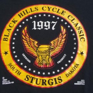 1997 Sturgis Motorcycle Rally T-Shirt L