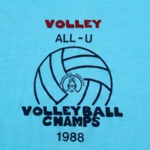 Vintage 1988 All-U UCF Volleyball Champs T-Shirt M/L