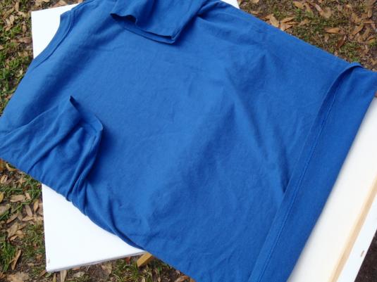 Vintage 1990s Frangus Elementary School Jazz Blue T Shirt M