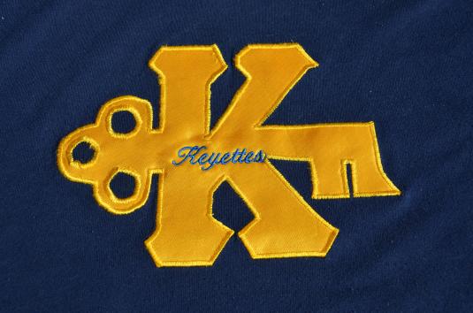 Vintage 1980s Keyette Service Club Jersey T-Shirt L