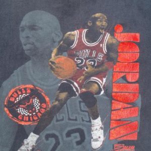 Vintage 1990 Michael Jordan Chicago Bulls Black T-Shirt L