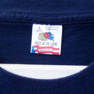 Vintage 1990s Navy Blue Pike's Peak CO Iridescent T Shirt XL